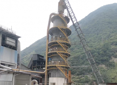 智能化、周邊燒嘴立式氣燒石灰窯